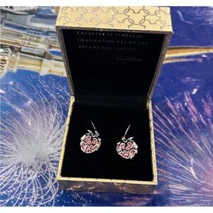 Rebecca Hook Disney Parks Poison Apple Villains Dangle Earrings NEW